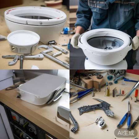 准备工具拆装马桶盖