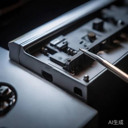 找到电池盖，拧螺丝取盖