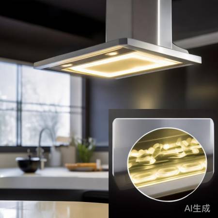 油烟机LED灯暗换灯珠或灯罩