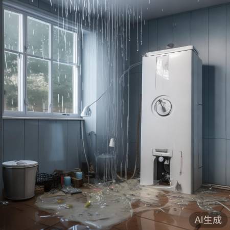楼上漏水,热水器泡澡危机,装修