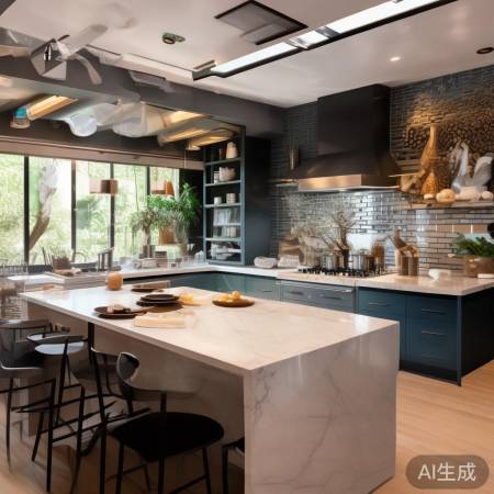 猛火燃气灶，炒菜香又快