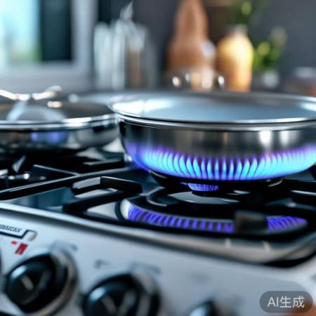 美的燃气灶535，高效节能快烹