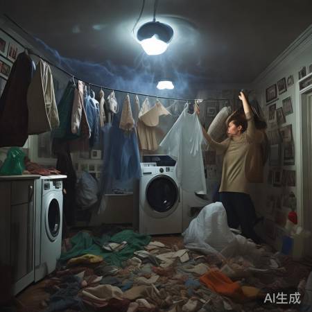 洗衣机断电瞬间