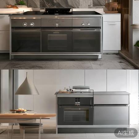 奥克斯集成灶紧急服务分解—方阵集成灶：现代家居新宠，实用美观两不误