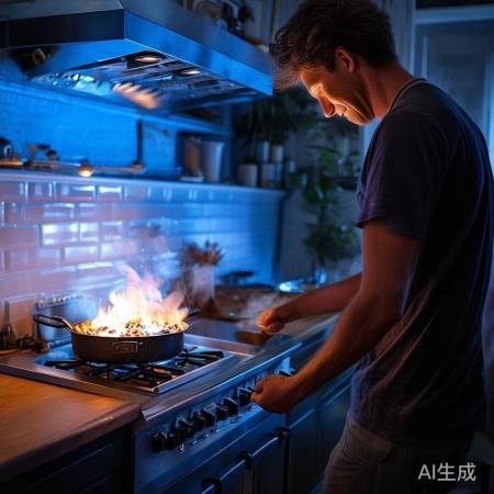 奥克斯蓝焰，厨房宝石火焰