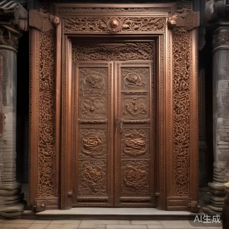 广昌铜门：古韵高端门饰