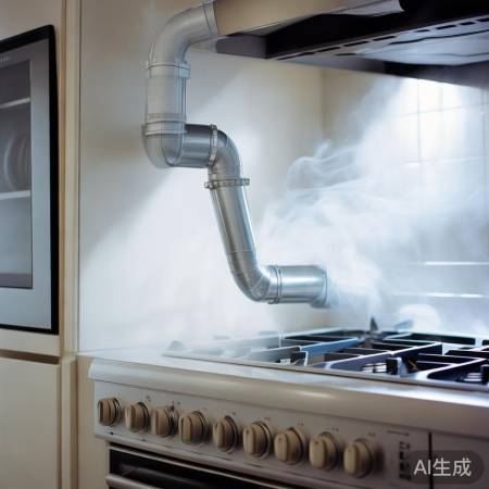 确保燃气灶排烟畅通