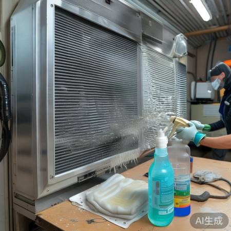 清洗空调蒸发器