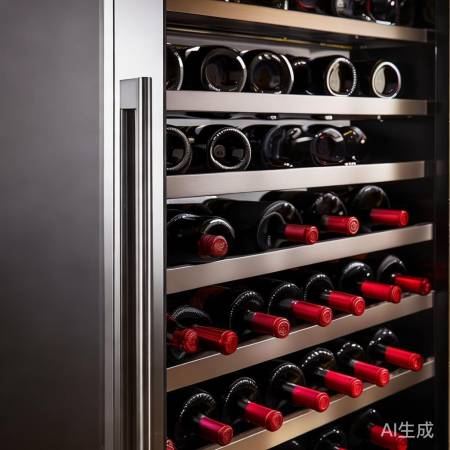 红酒柜容量多，满足家庭收藏需求