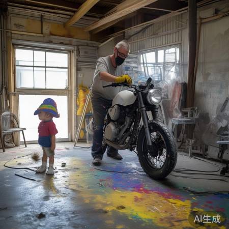 喷漆注意通风，远离小孩小动物