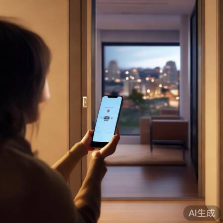 手机一按,门开无钥匙