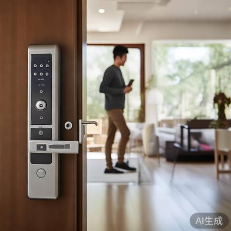智能锁便利，出门手机别忘