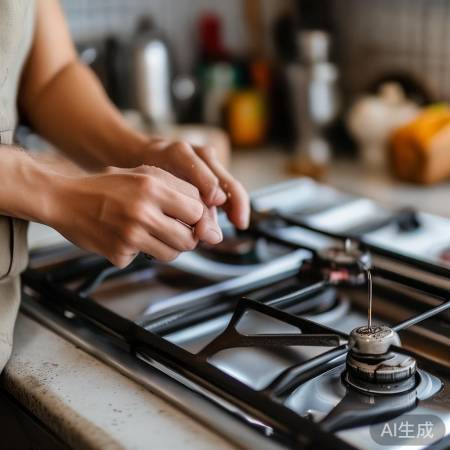 燃气灶喷嘴清理