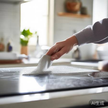 灶具易清洁，油渍一擦净