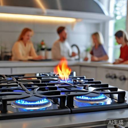 燃气灶自动熄火，生活更安心