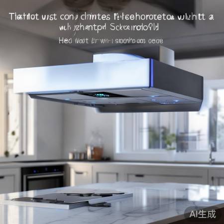 “一键开启油烟机，方便快捷”