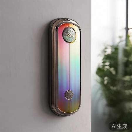 紫米指纹锁，时尚炫酷艺术品