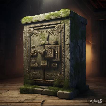 古保险柜：木石陶瓷制，神秘有历