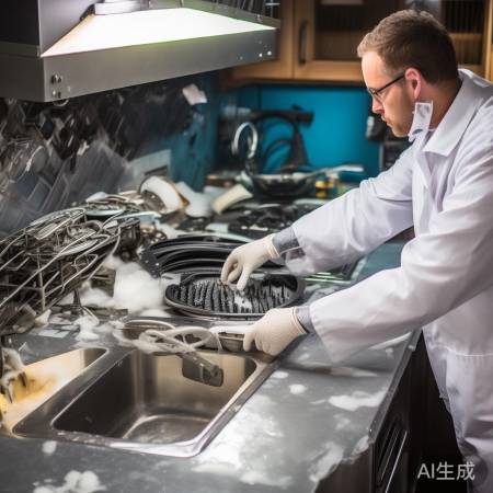 油烟机全拆洗，复杂工程。