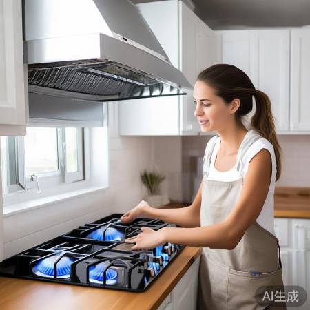 燃气灶通风保安全