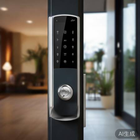 智能锁换把手升级，提升安全性