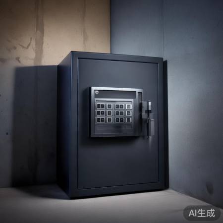 保险柜稳固且密码锁安全