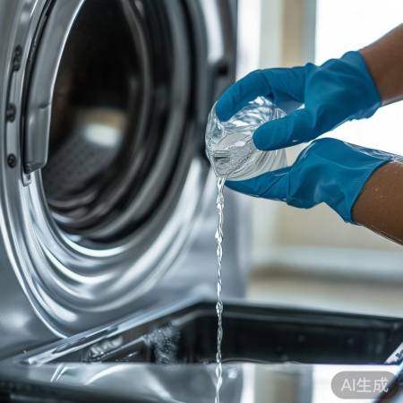定期清洗洗衣机防菌保寿命