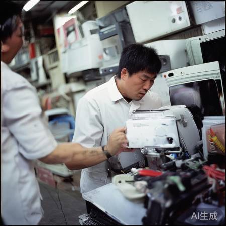 梅州家电维修市场热闹，消毒柜维