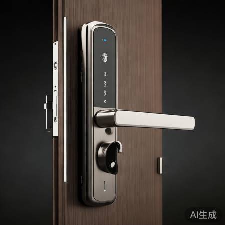 智能锁多方式开锁，安全可靠