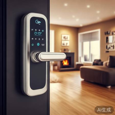 青稞智能锁上门电话附近教你(威将士智能锁：守护家庭安全，智能生活新选择)