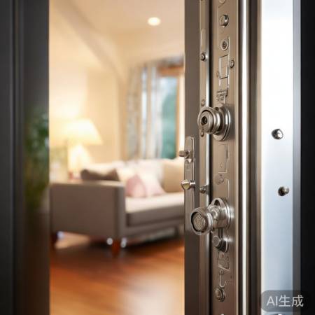 喜开颜防盗门，守护幸福家