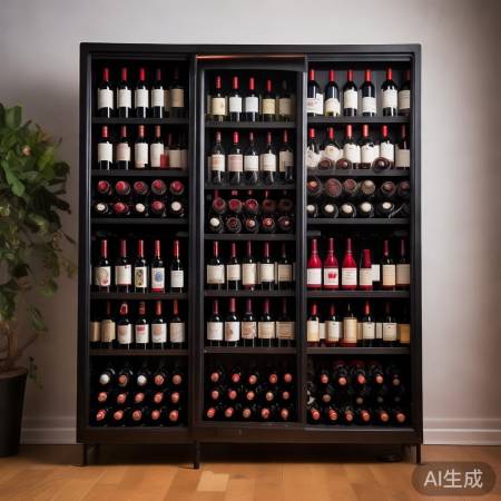 红酒柜装好，珍藏美酒入座