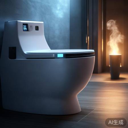 智能马桶自动调温热水