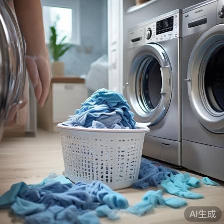 洗衣机残留洗涤剂,清洗效果要关