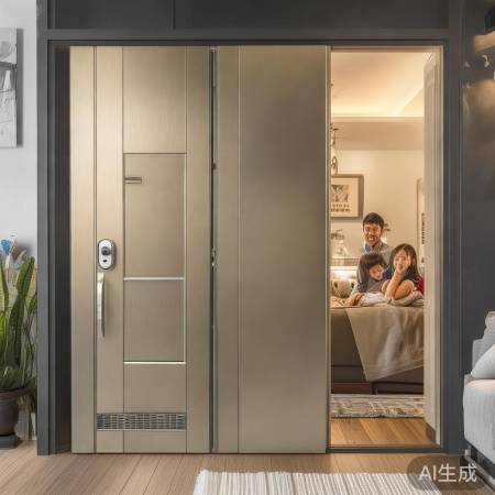 梅州防盗门通风，安全舒适两不误