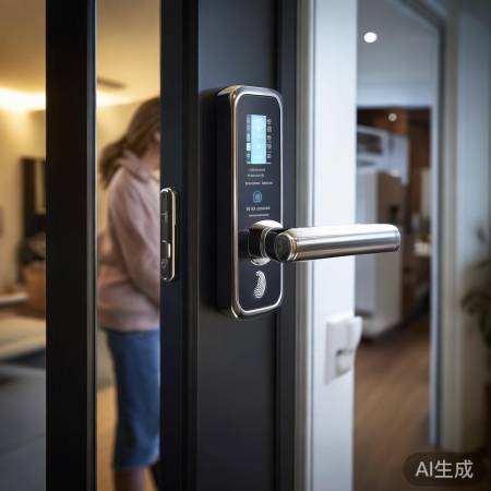 记录行踪,自动报警指纹锁