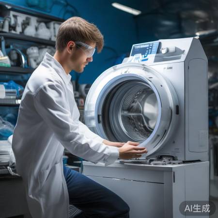 美诺洗衣机维修在线服务热线交流ぁ王牌洗衣机盖子拆装教程