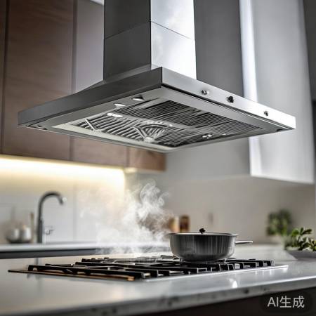 双叶片抽油烟机,吸力强无死角