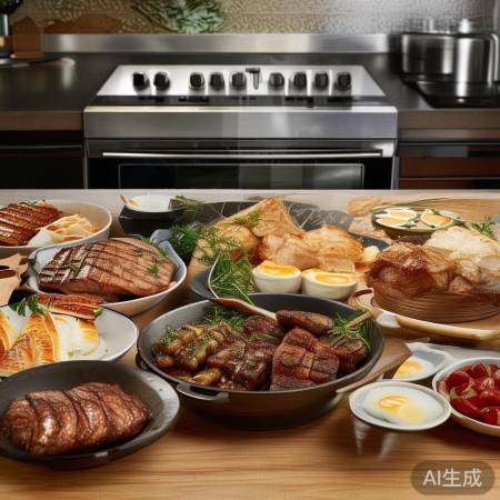 蒸烤一体,美味便捷