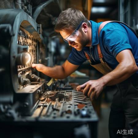 检查异物，加油润滑