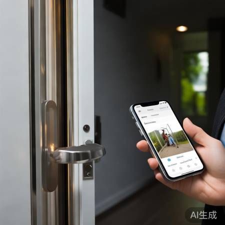 米家指纹锁iPhone版,出门