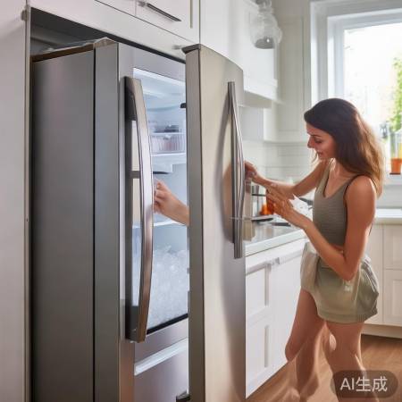 博伦博格冰箱全国速修热线详述,家用制冰器冰箱：智能保鲜，尽享清凉生活