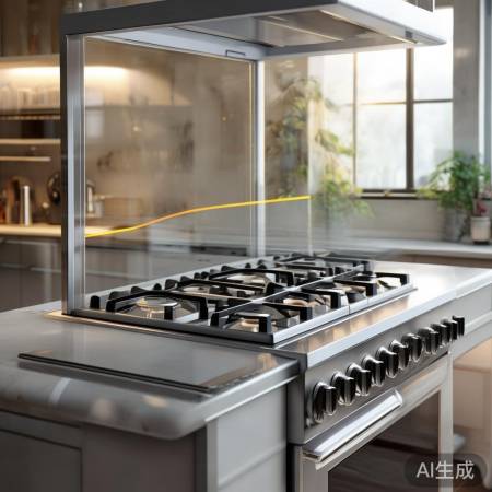 燃气灶隔断，安全美观兼顾