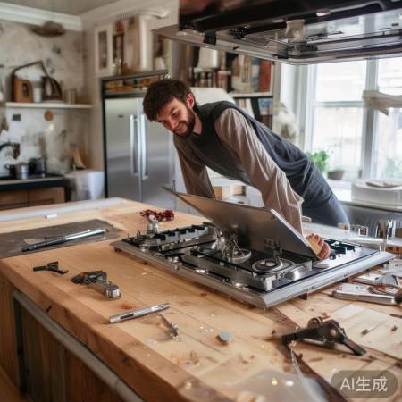 安装集成灶，专业帮忙更安全。