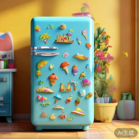 “夏日消暑,冰箱贴分享”