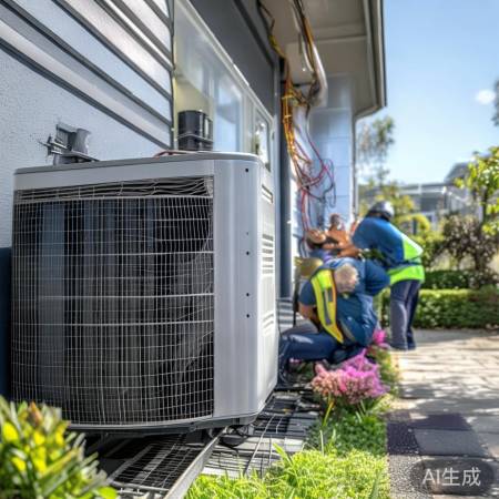 中锐热水器空气能厂家各市网点电话交流【忻州工地空气能安装费用全解析】