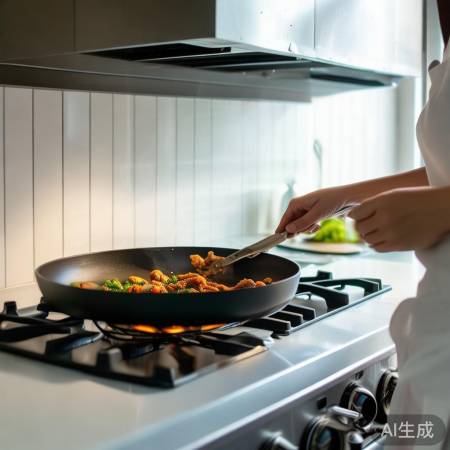 集成灶轻松爆炒，火候掌控关键