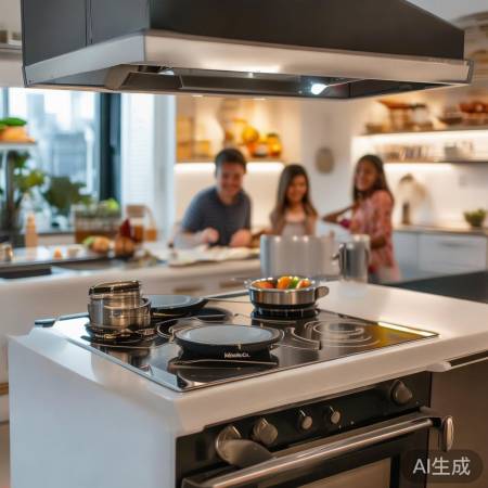 温馨岛集成灶，厨房生活好帮手