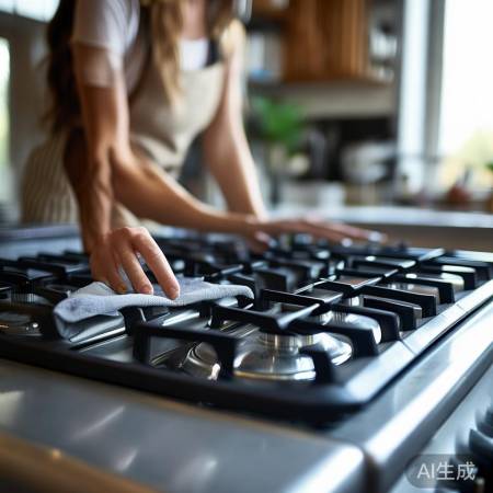 燃气灶清洁简单易行