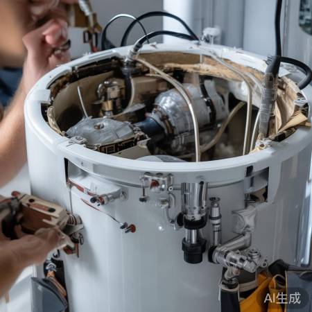 热水器组装与拆卸相反，先装加热